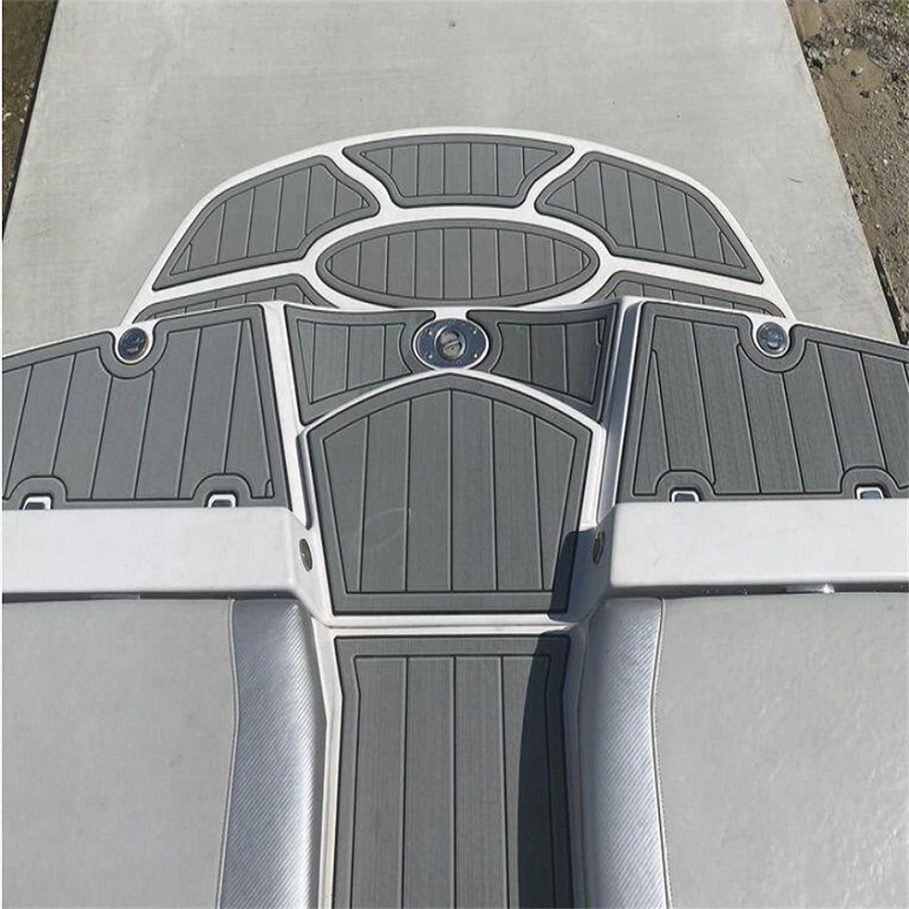 EVA Foam Cockpit Pads for Nautique 230 (2012) - Teak Deck Flooring
