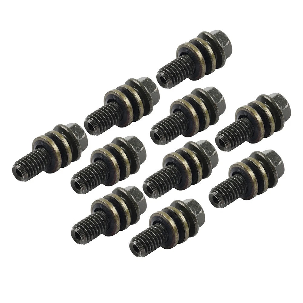 10x Banjo Bolt M8 x 1.25mm for Motorcycle Brake Master Cylinder (ATV/Quad)
