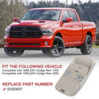 Overhead Console Dome Light for Dodge Ram 1500 2500 (1998-2001)
