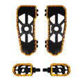 Driver Floorboards Footboards & Footpegs for Harley Touring Road Glide (2009–Present)