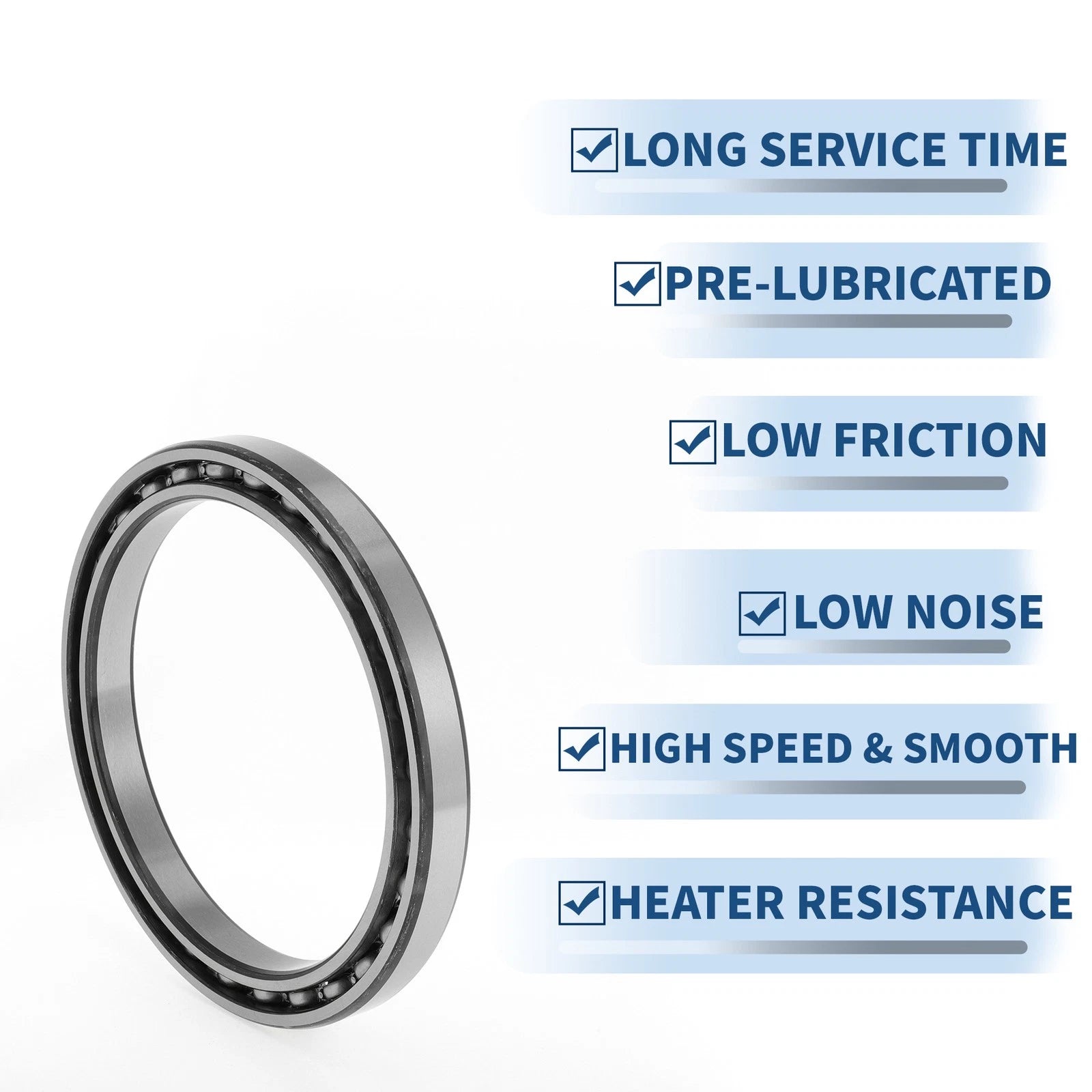 Deep Groove Ball Bearing P5 for Scooter Skateboard Wheel (120x150x16mm)