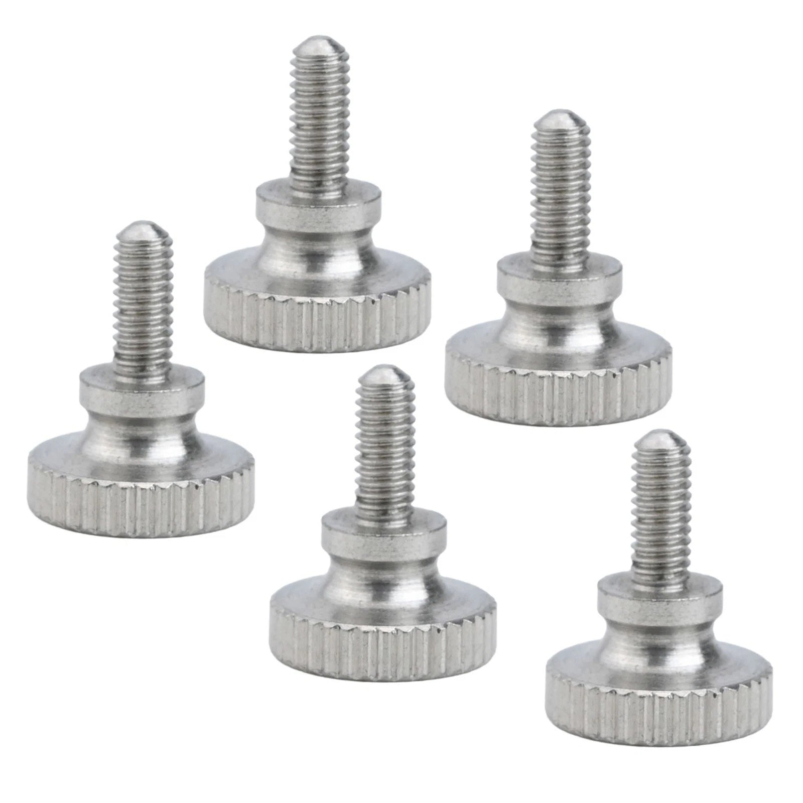 M2 Thumb Screw for Reliable (304 Stainless Steel, Knurled Head)