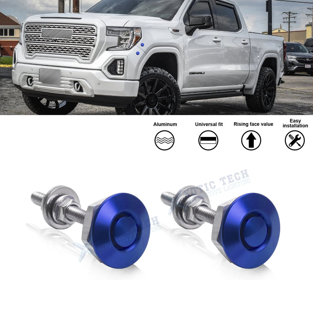 Rear Hood Quick Release Latch Push Button for GMC (2014–2025)