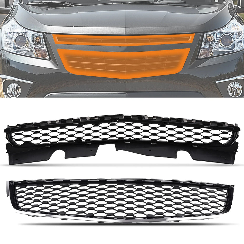 Front Bumper Upper/Lower for Chevrolet Equinox (2010–2015) 25798744 GM1200622