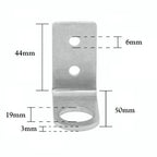 Bolt-On Radiator Bracket Kit for Honda Civic EG EK (1992–2000) K20 K24 K-Swap