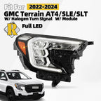 LED Reflector Headlight for GMC Terrain AT4/SLE/SLT (2022–2024)