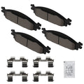 Front Ceramic Brake Pads Kit for Lincoln MKS/MKT (2009–2019) D1376