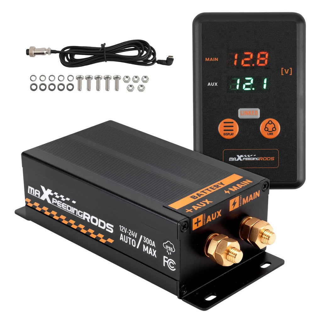 Smart Battery Management Controller 300A for Dual Battery Setup (Marine)