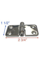 Top Mount Friction Hinge for Gemlux FH-2185-TM (2 3/4'' x 1 1/2'')