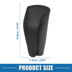 Gear Shift Lever Cover for Honda Odyssey (2015–2018) - Black Stitches