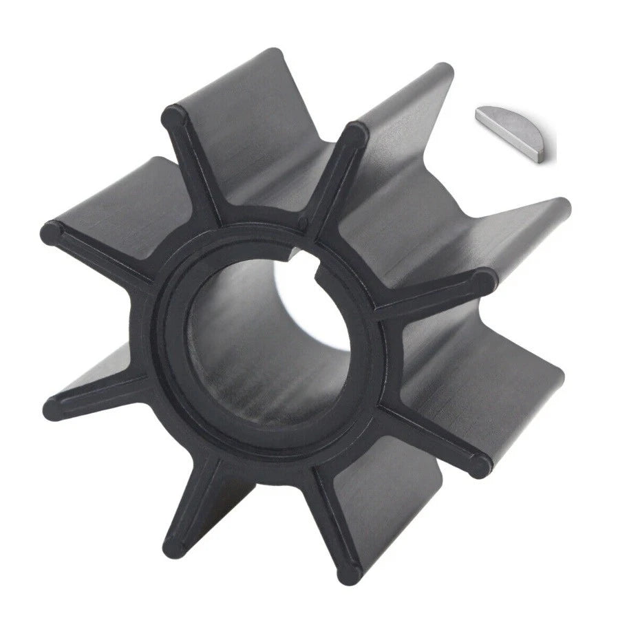 Water Pump Impeller with Key 334-65021-0 for Tohatsu Nissan 9.9HP-20HP (1990–2023)