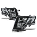 Factory Style Headlights for Ford Edge (2009–2010) - Black Housing, Clear Corner