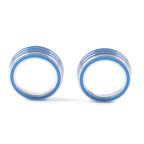 2X AC Climate Switch Knob Ring Cover Trim for Honda Civic (2016–2021)
