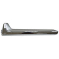 Replacement Chrome ABS Plastic Front Passenger Side Bumper Cover Molding