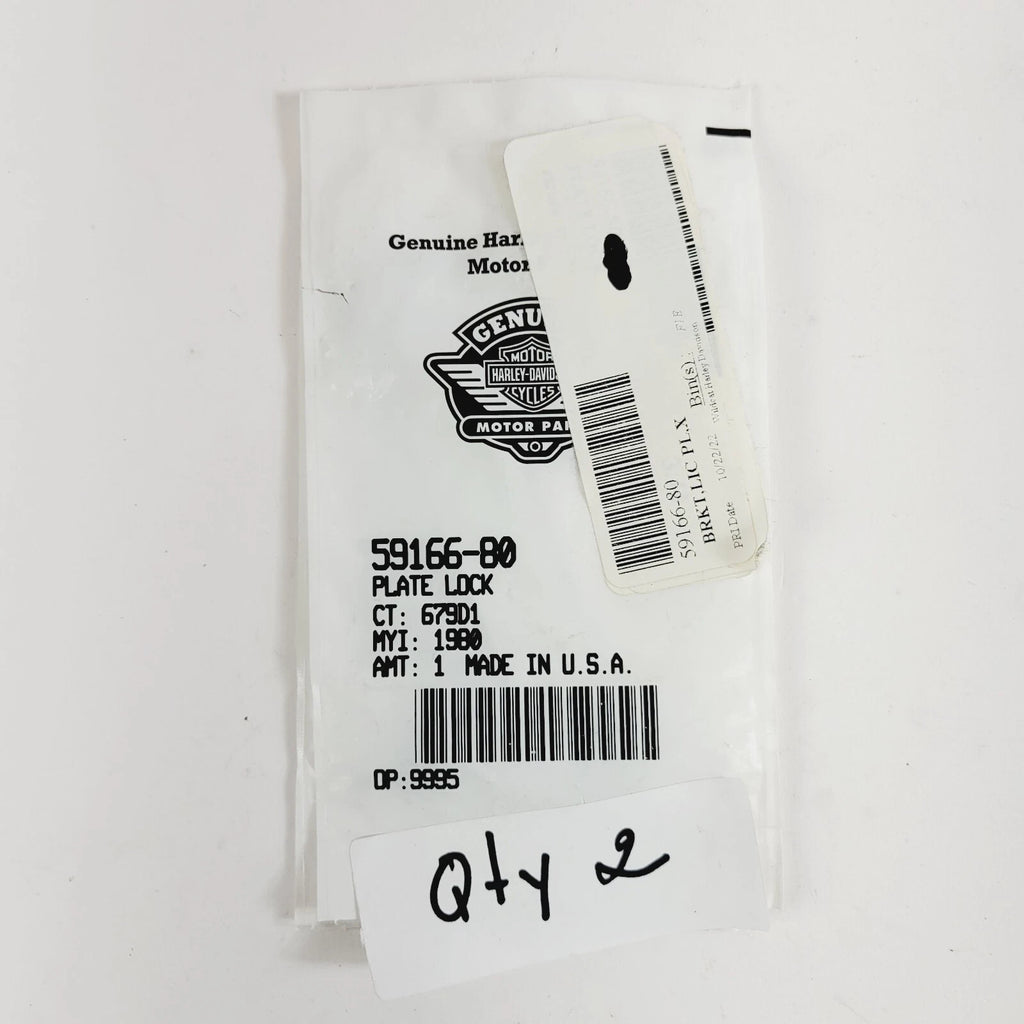 Fender Mounting Plates for Harley Davidson (59166-80)
