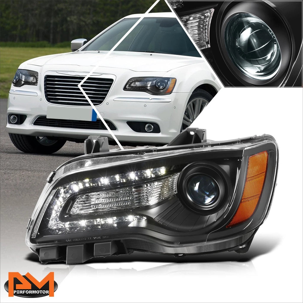 Left Side LED DRL Projector Headlight for Chrysler 300 (2011–2014)