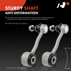 2X Front Sway Bar Link for Jeep JL Wrangler (2018–2024) JT Gladiator (2020–2024)