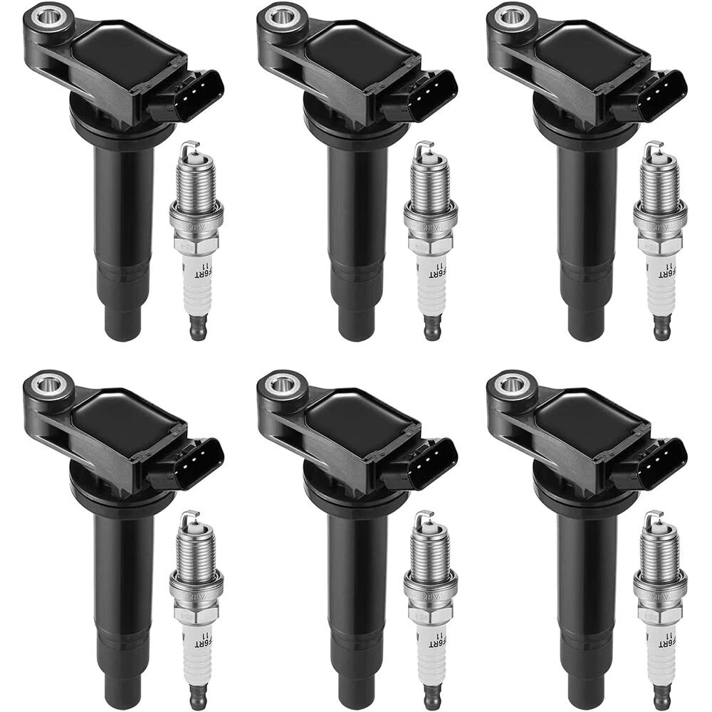 Ignition Coil and Spark Plug for Toyota Sienna (2001–2006)