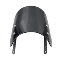 Black Windshield for MOTO GUZZI V7 Classic V9 Bobber (2016-2023)