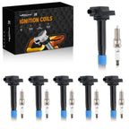 Ignition Coil Set with Iridium Plugs for Acura ZDX 2010-2013