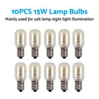 10PCS E14 15W 230V Salt Lamp Globe Bulb for Refrigerator Oven
