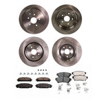 Brake Disc and Pad Kit for Toyota Highlander (2014–2019) Ceramic