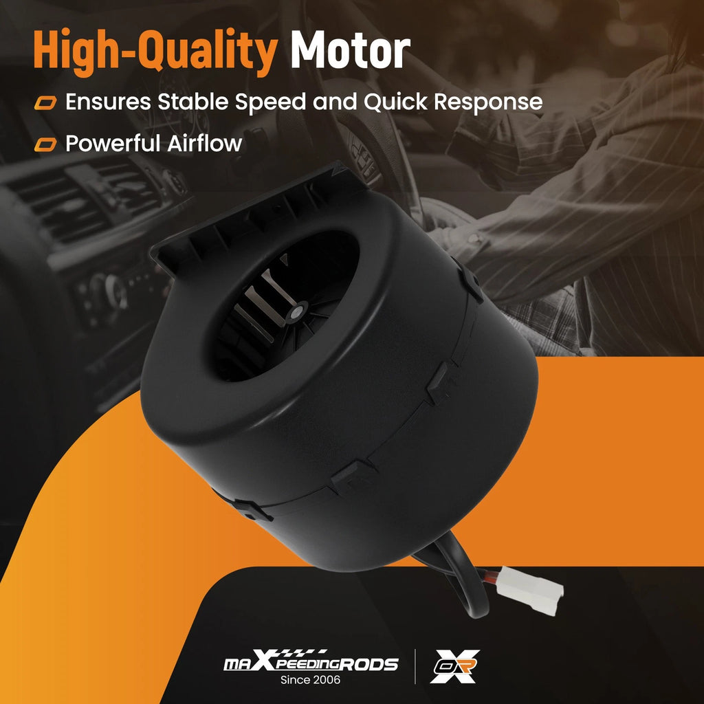 Blower Motor with Fan Cage for HVAC Systems (Compatible with 010-A70-74D)