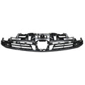 Replacement Black Textured Polypropylene Front Grille w/Park Assist Sensor Holes