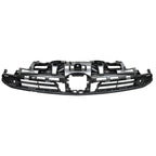 Replacement Black Textured Polypropylene Front Grille w/Park Assist Sensor Holes