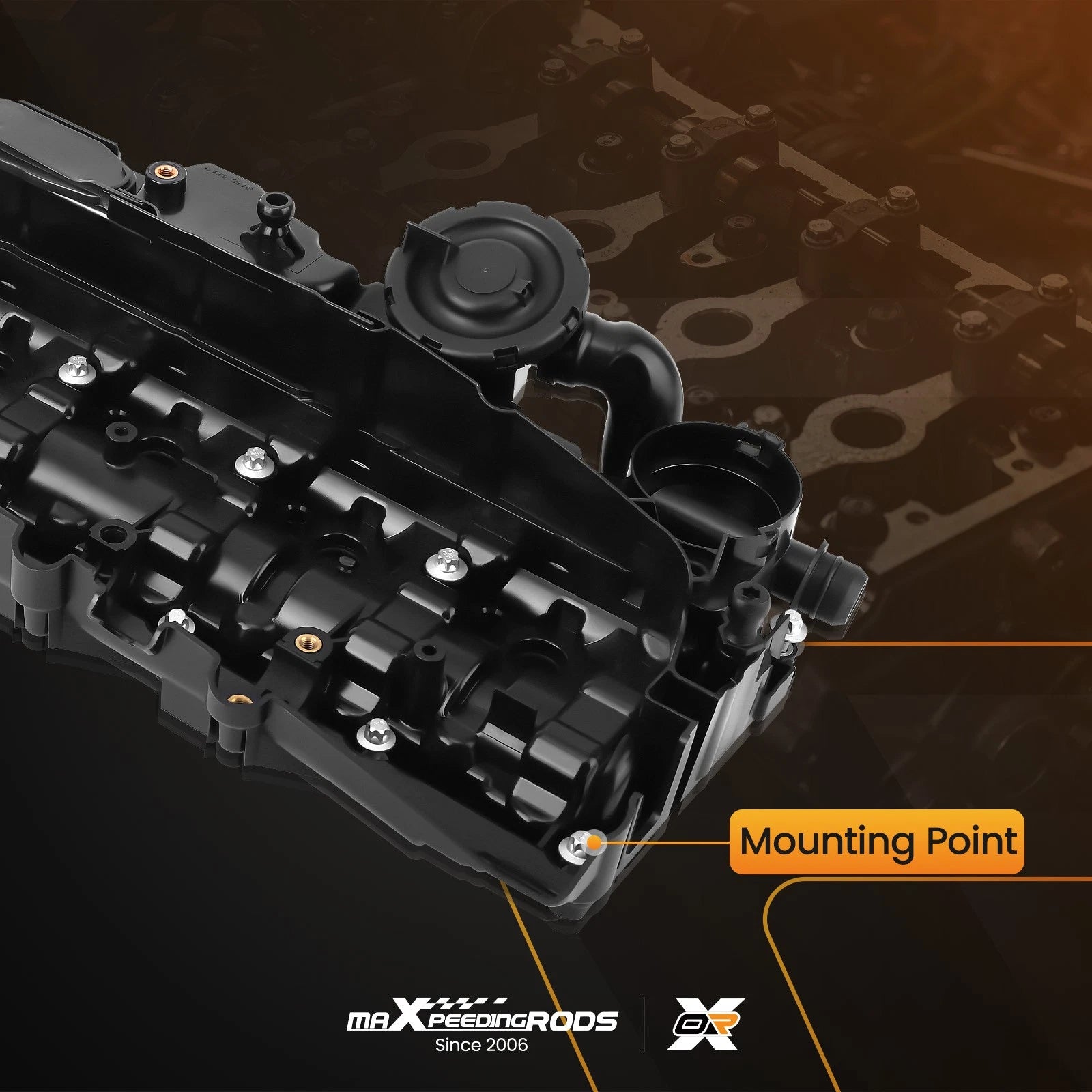 Engine Valve Cover & Gasket for BMW X3 X4 X5 X6 (2011-2019)