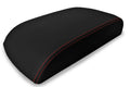 Leather Console Lid Armrest Cover for Ford Explorer Limited (2011–2019) Red Stitch