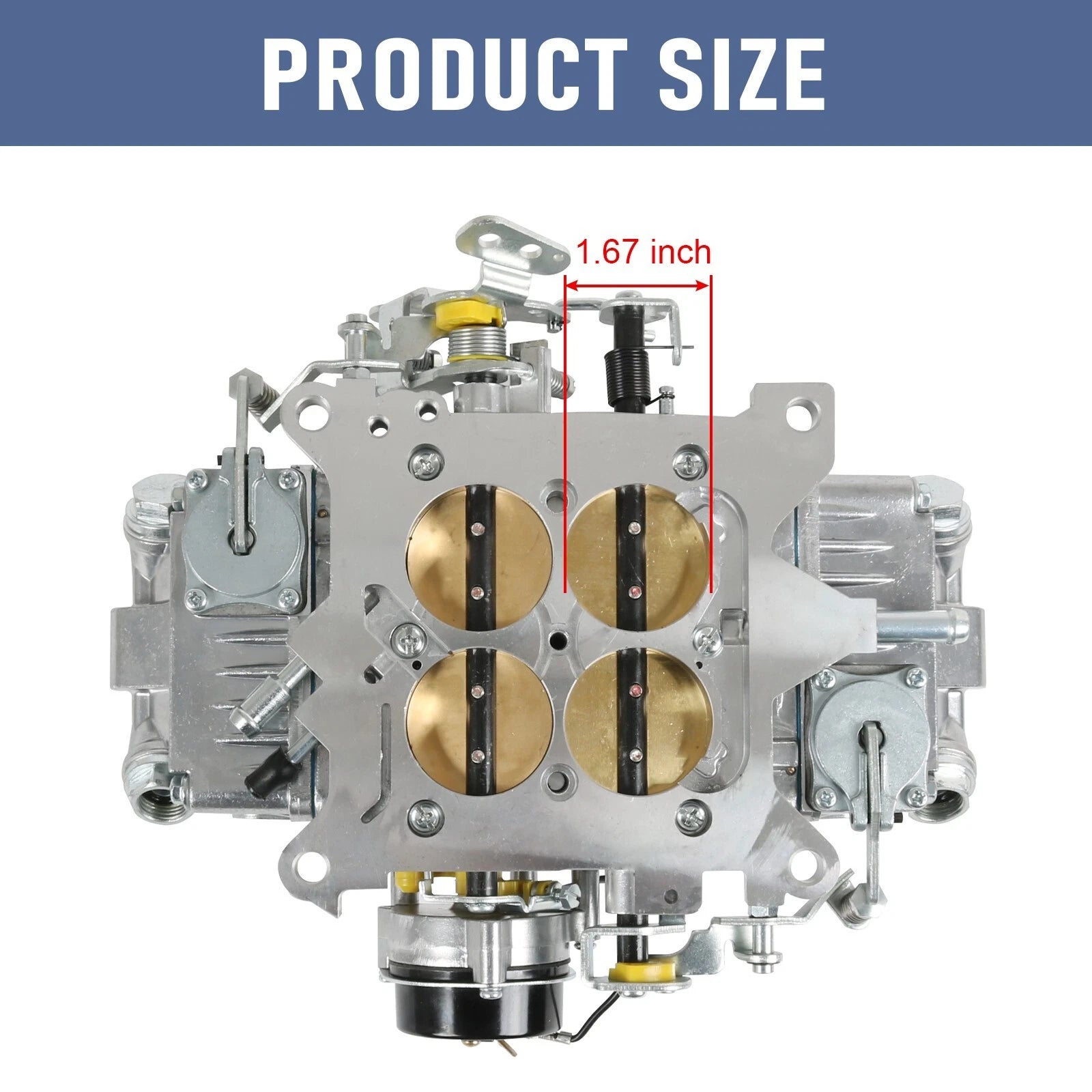 650 CFM Double-Pumper Carburetor for Brawler (Year Range Not Specified)