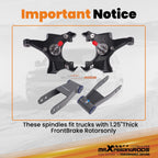 Front 2" Rear 1-2" Drop Kit for Chevrolet GMC C1500 (1988–1998)