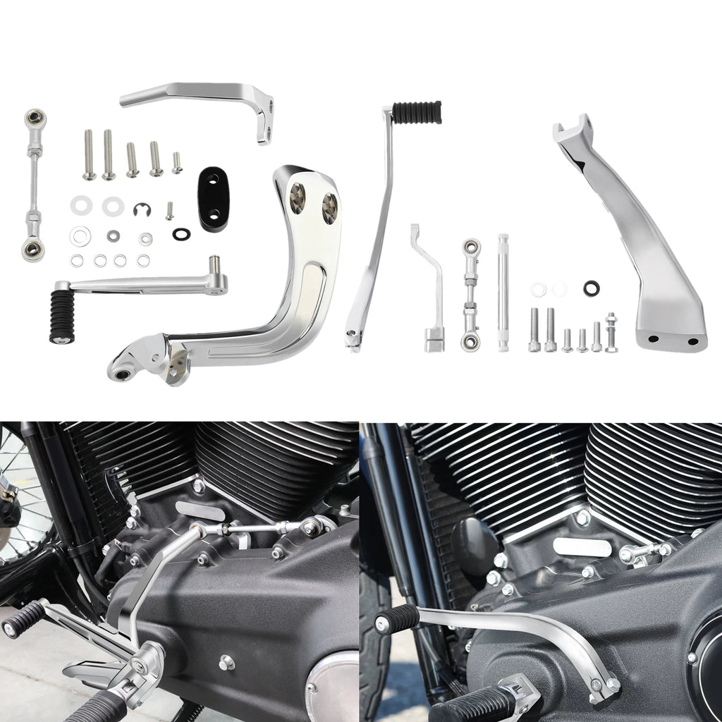 Mid-Controls Shift & Brake Side Kit for Harley Fat Bob FXFBS Sport Glide FLSB (2018–2023)