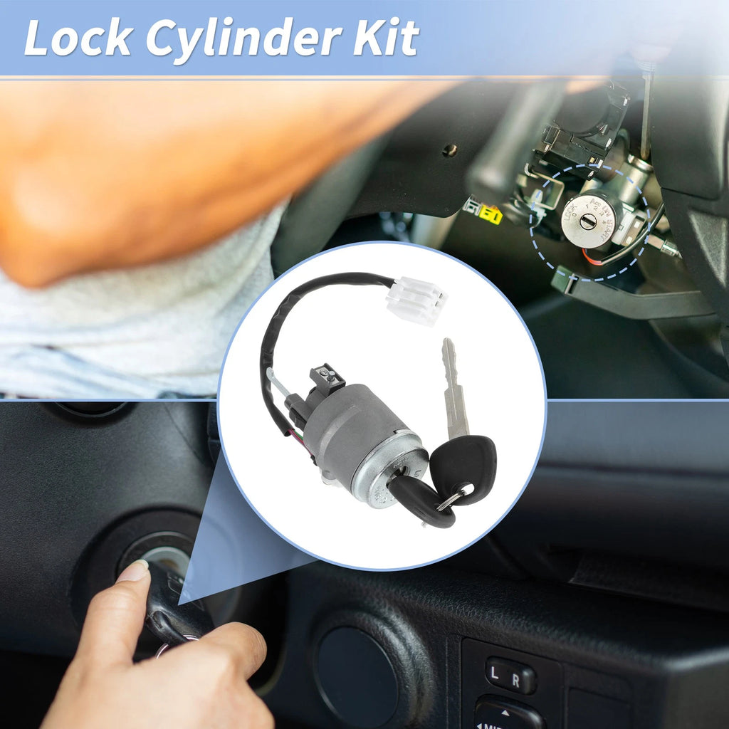 Ignition Lock Cylinder with 2 Key for Hyundai Tucson (2005–2009) No. 819001FB00