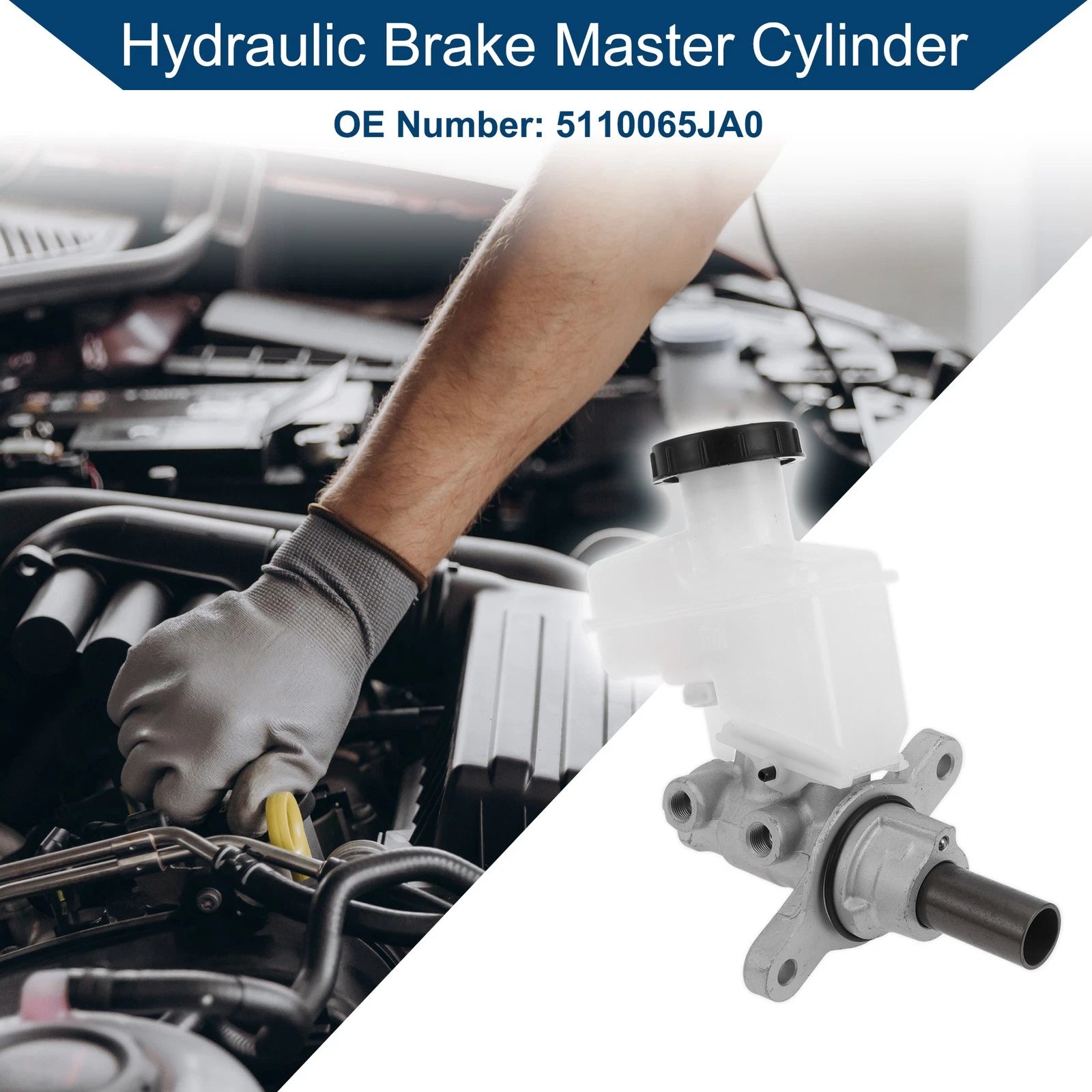Brake Master Cylinder with Reservoir No. 5110065JA0 for Suzuki Grand Vitara (2009–2015)