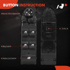 Power Window Switch for BMW E90 F30 328i 335i M3 (2007-2013)