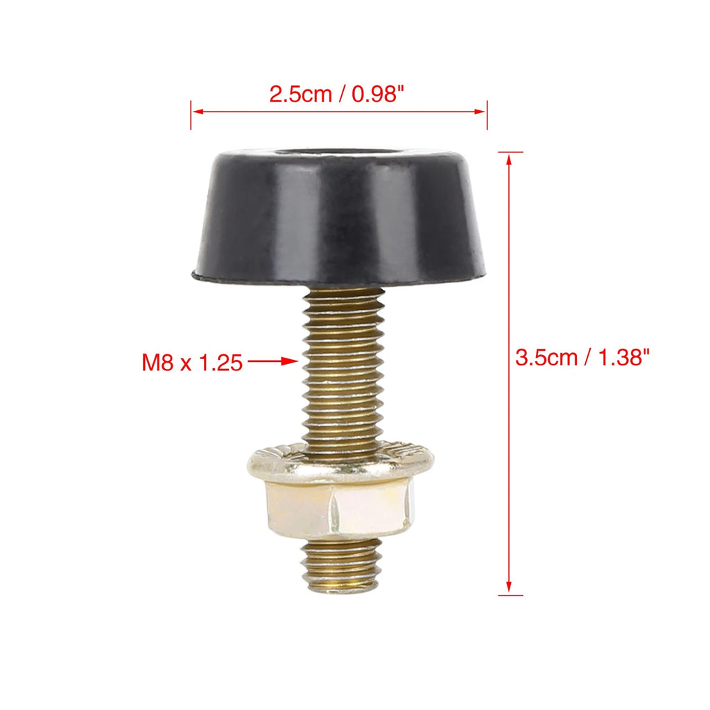 2X Bonnet Stop Adjuster Bumper Bolt Stopper for Nissan Patrol GQ Y60