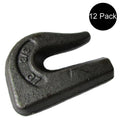 Set of 12 Weld On Grab Chain Hooks 3/8" G70 Wll 6,600 0900104