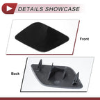 Front Left Washer Nozzle Cover Cap for Audi A6 (2009–2010) 1 Pcs Black
