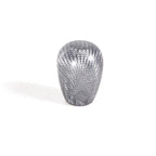 Universal JDM Silver Carbon Fiber Manual Gear Shift Knob Shifter Lever