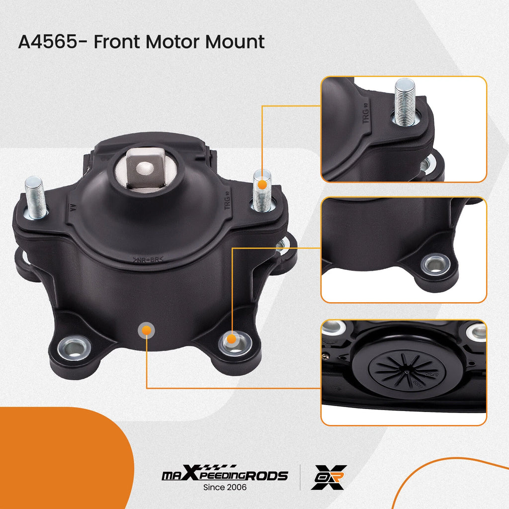 5X Engine Motor & Trans Mount for Honda Accord 2.4 (2008-2012)