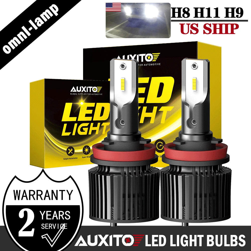 LED Headlight Conversion Kit for H11 H8 H9 Vehicles (YYYY–YYYY)