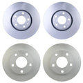 Brake Rotors Kit Set of 2 for Audi A8 (1997–2000) 312mm 245mm