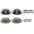 ACDelco Silver Brake Kit Disc Rotors & Pads for GMC Sierra Yukon (2014–2020)