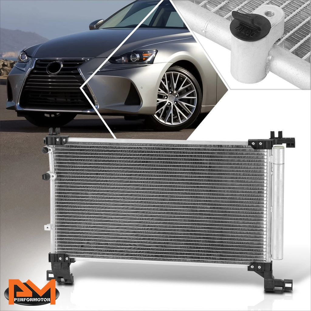 A/C Condenser for Lexus IS200T IS300 (2016–2020) OE Style Aluminum Core