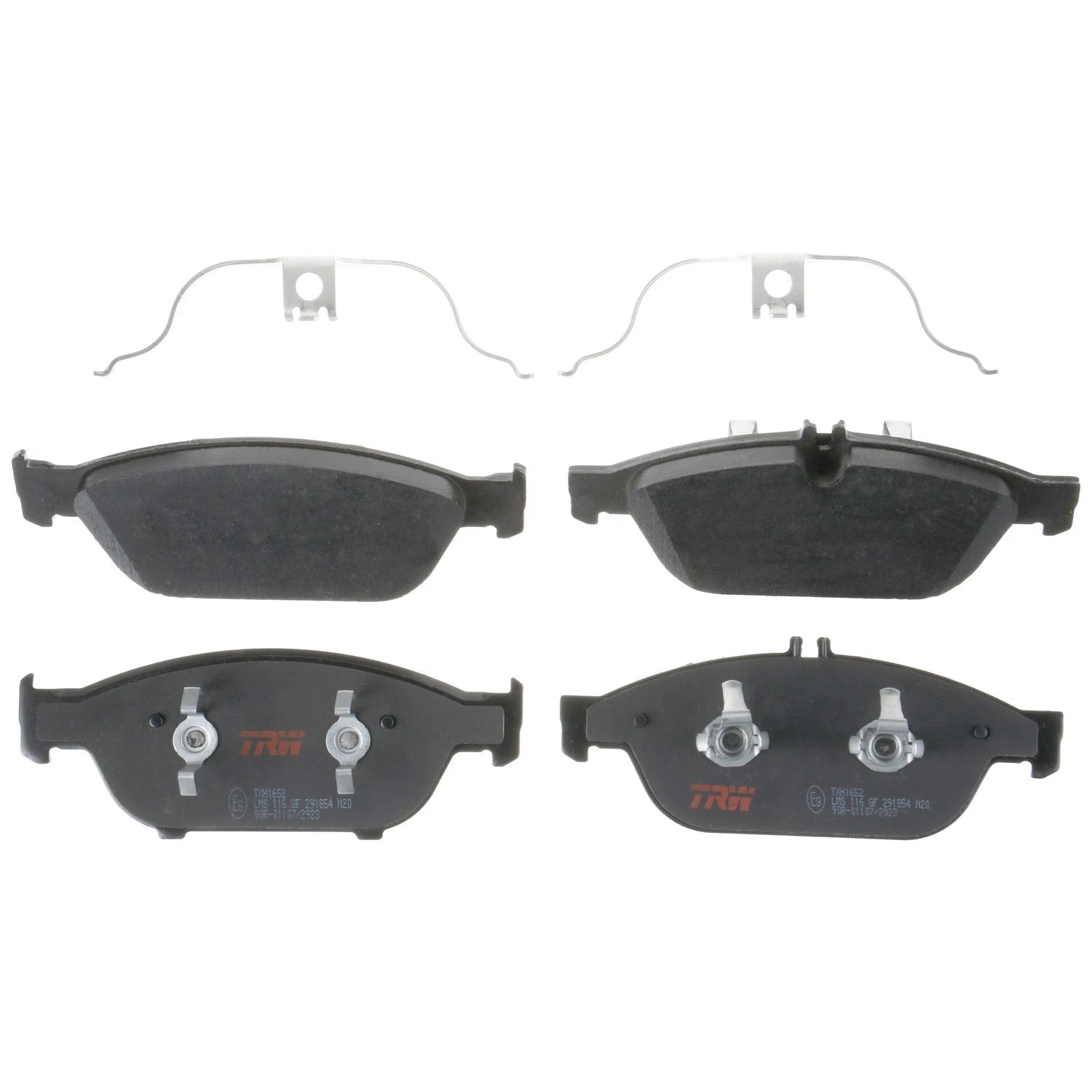 Set of 4 Disc Brake Pads for Mercedes-Benz E550 (2012–2014)