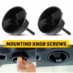 2Pcs Hardtop Mounting Screw Knob for Jeep Wrangler JK (2007–2015)