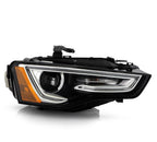 HID/Xenon Headlight Projector for Audi A5 S5 (2013–2017) w/LED DRL Right