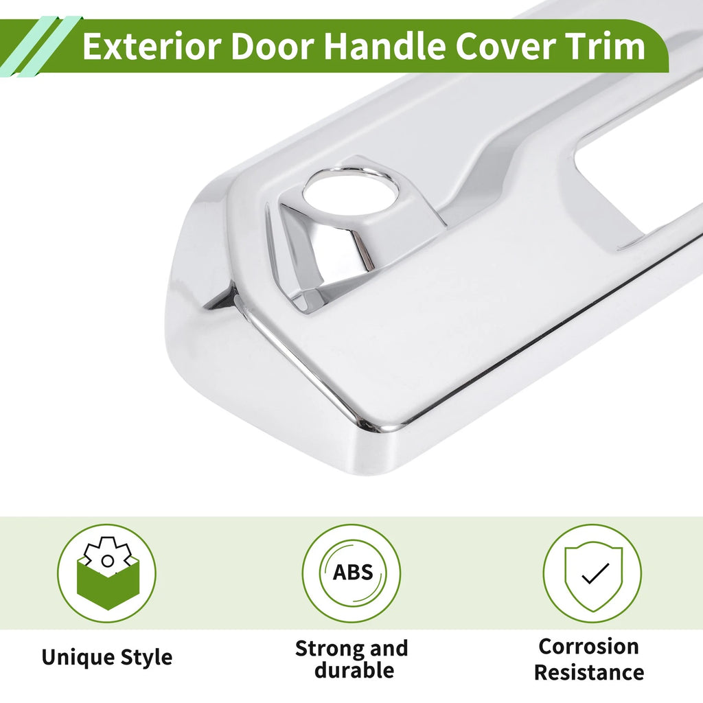 Exterior Door Handle Cover Trim for Chevrolet Silverado 1500 (2019–2024)